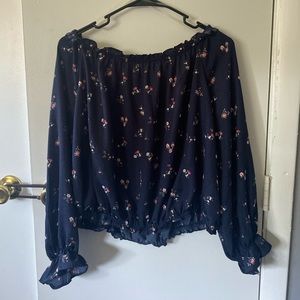 Arizona Off the shoulder long sleeve shirt